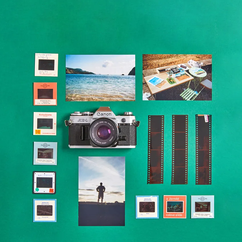 Photos slides and negatives