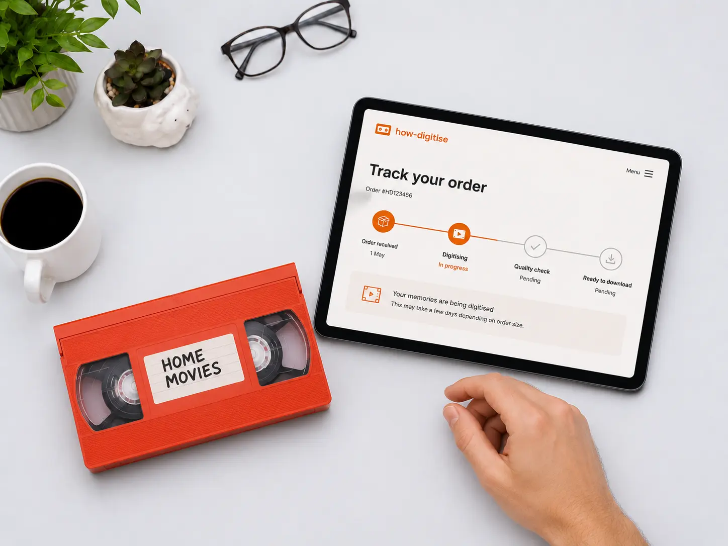 Digitising VHS tape